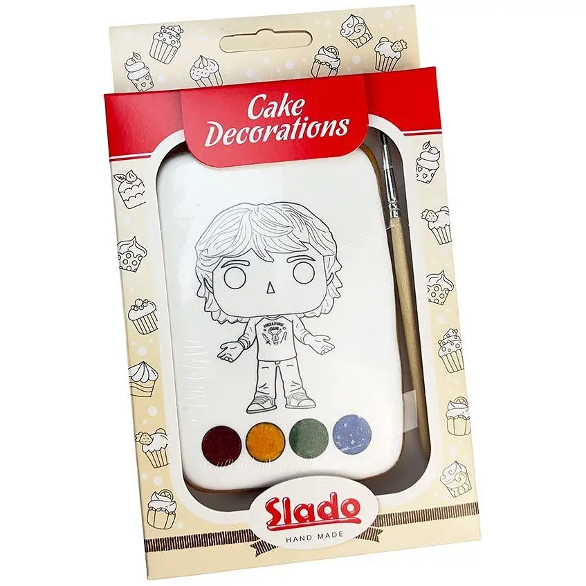 Набір медово-імбирний пряник Slado Листівка з пензликом 90 г - фото 4