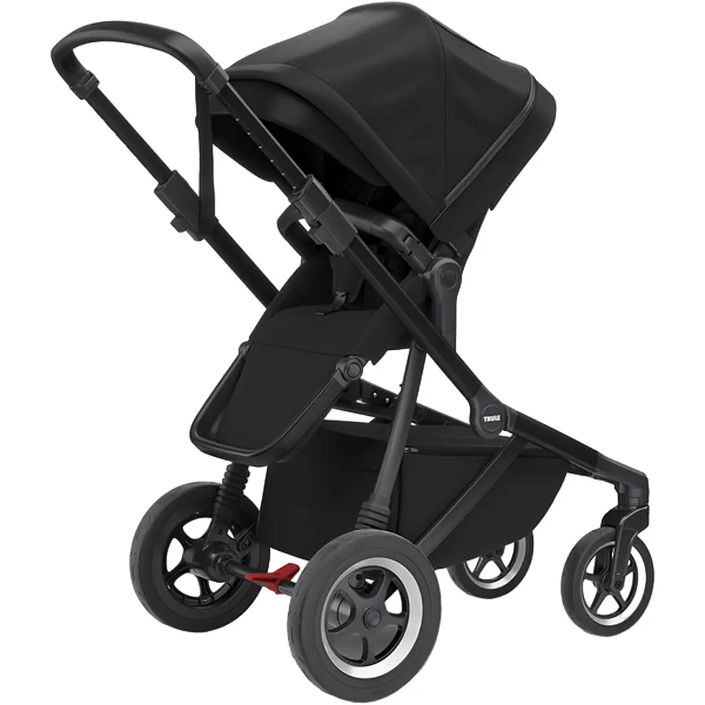Детская коляска Thule Sleek Black on Black [11000017] [107633] - фото 3