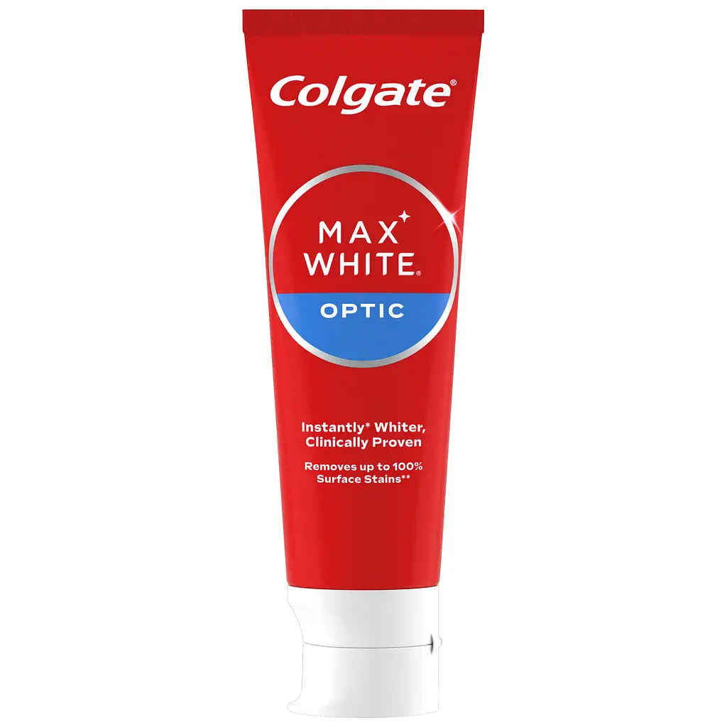 Зубна паста Colgate Max White Optic відбілююча для миттєвої яскравої усмішки 75 мл - фото 5