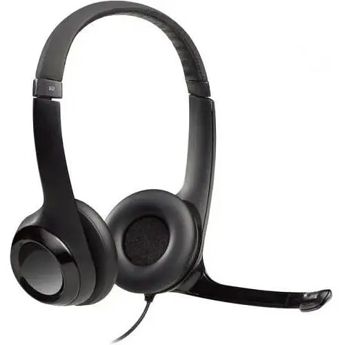 Гарнітура Logitech H340 Headset USB (981-000475) чорна 981-000475 - фото 5