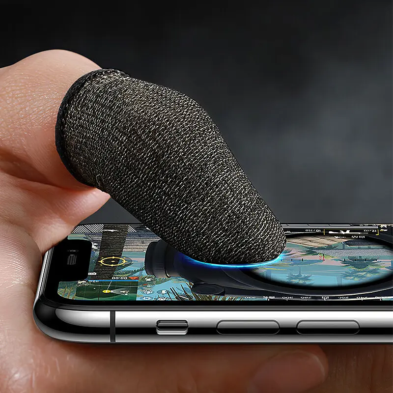 Игровой рукав для пальцев HOCO Phantom Superconducting fiber mobile game finger cots (Fiber) GM4 - фото 8
