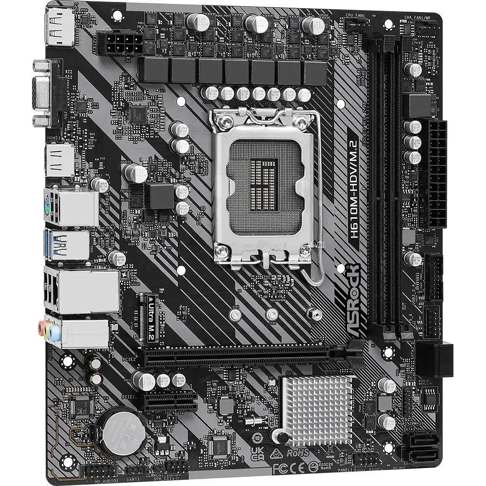 Материнська плата ASRock H610M-HDV/M.2 R2.0 Socket 1700 - фото 4