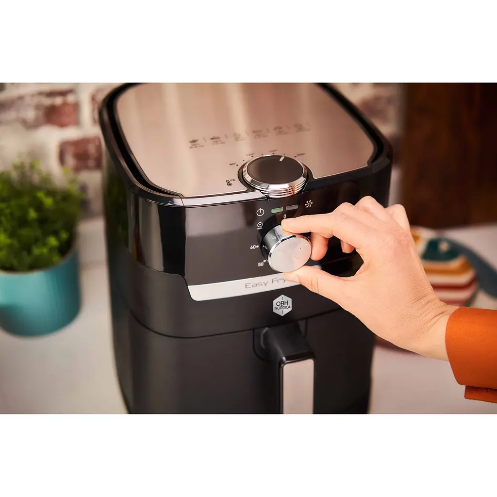 Мультипечь OBH Nordica EasyFry&Grill 1550 Вт черная (AG5018S0) - фото 8
