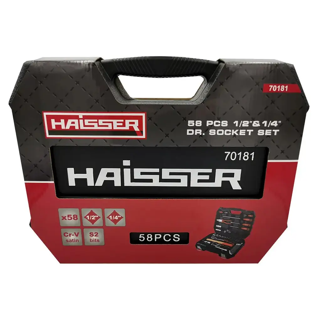 Набір інструментів Haisser 70181 117781 58 од. - фото 2