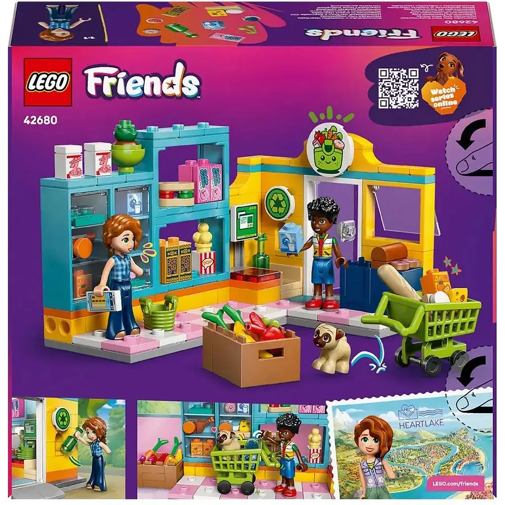 Конструктор LEGO Friends Круглосуточный магазин в Хартлейк-Сити 176 деталей (42680) - фото 12