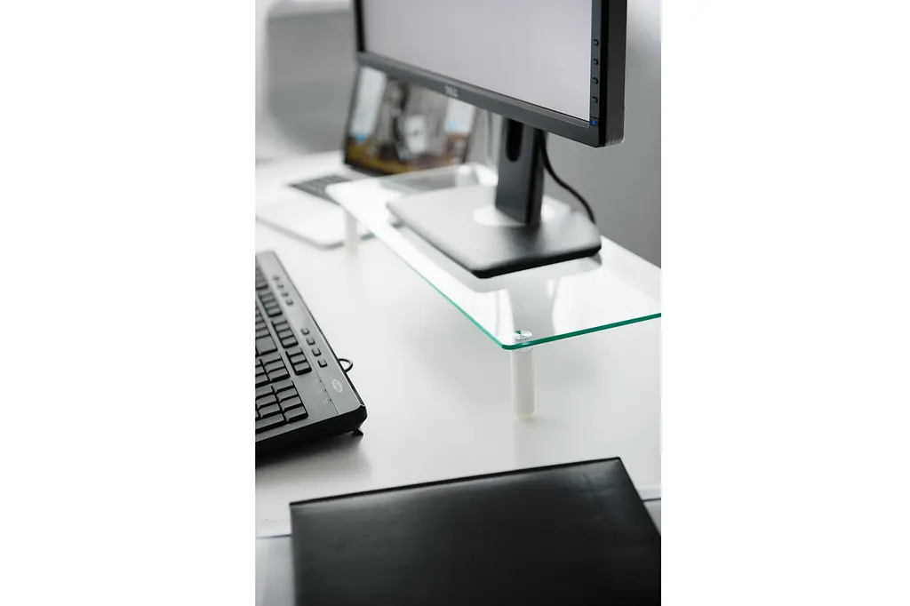 Digitus Підставка для монітора DIGITUS Universal glass monitor riser, до 20кг - фото 6