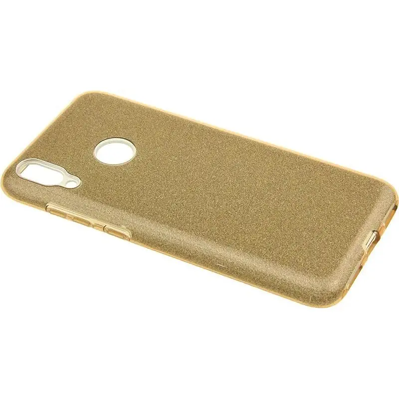 Чехол-накладка Toto TPU Shine Case HuAwei Y7 2019 Gold - фото 3
