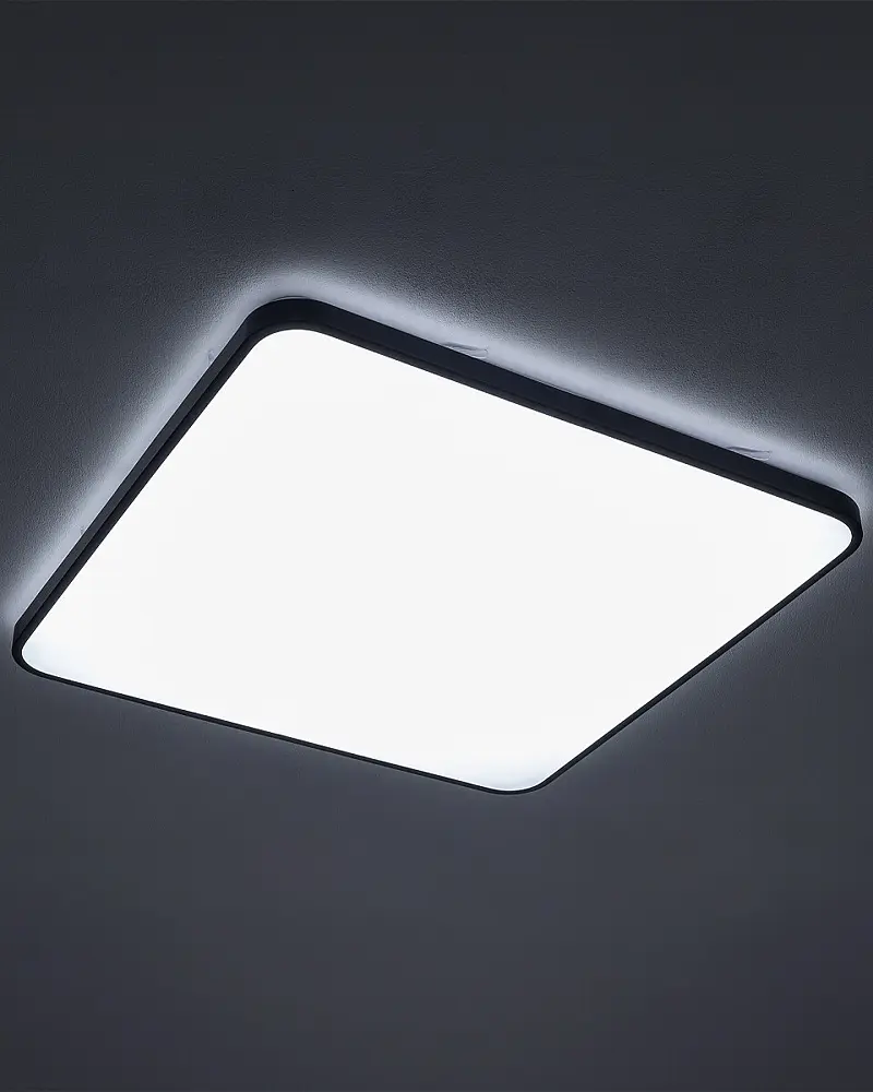 Світильник стельовий Nowodvorski 10988 Agnes Square LED Pro 1x64W 4000K 6000Lm IP44 чорний - фото 2