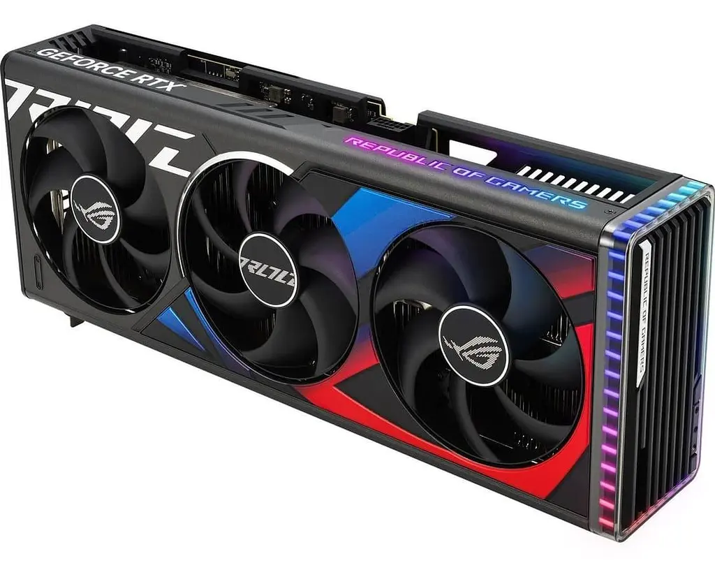 Видеокарта ASUS RTX 4080 SUPER 16Gb ROG STRIX OC (ROG-STRIX-RTX4080S-O16G-GAMING) (GDDR6X, 256 bit, PCI-E v4.0 x16) Б/у - фото 6