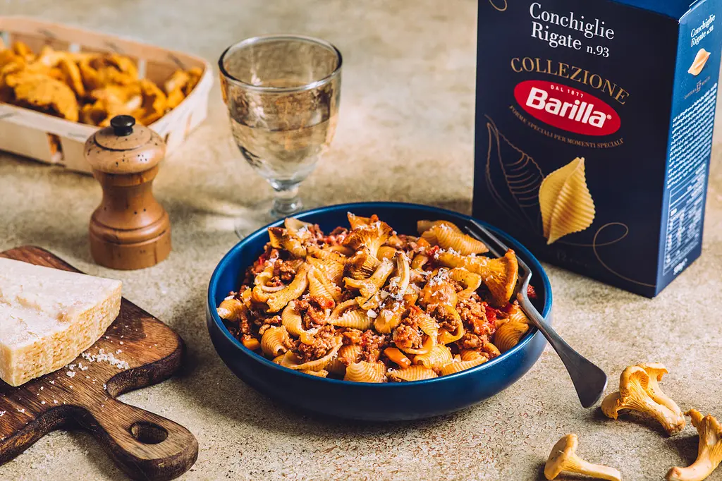 Макарони Barilla Collezione Conchiglie Rigate n.93 500 г - фото 2