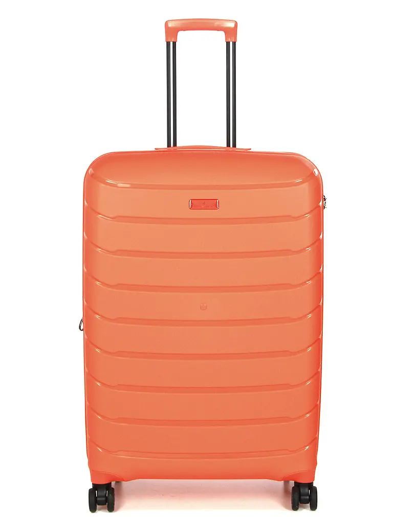 Валіза дорожня Великий (L) Поліпропілен Snowball 61303 Cologne 92,5 л 75х49x28 см Помаранчевий - фото 2