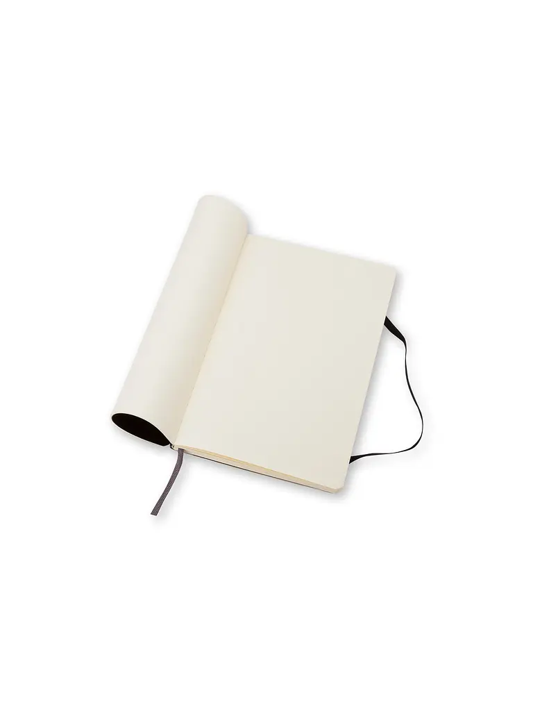 Записник Moleskine Classic середній, Нелінований Чорний М’який (QP618) - фото 4