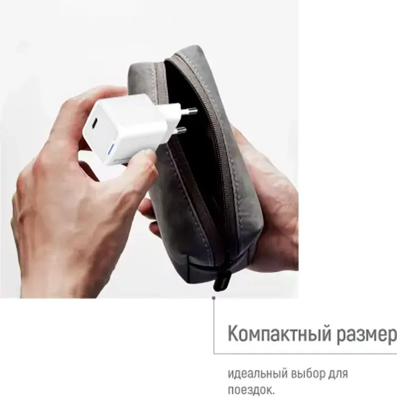 Зарядний пристрій ColorWay GaN Mini 25W PD Port PPS USB-C white (CW-CHS052PD-WT) - фото 10