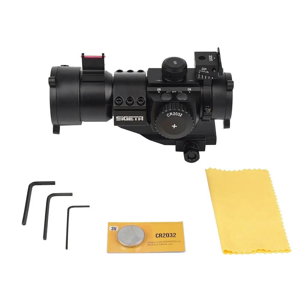 Коліматорний приціл SIGETA EasyDot 1x30 Red/Green Killflash - фото 6