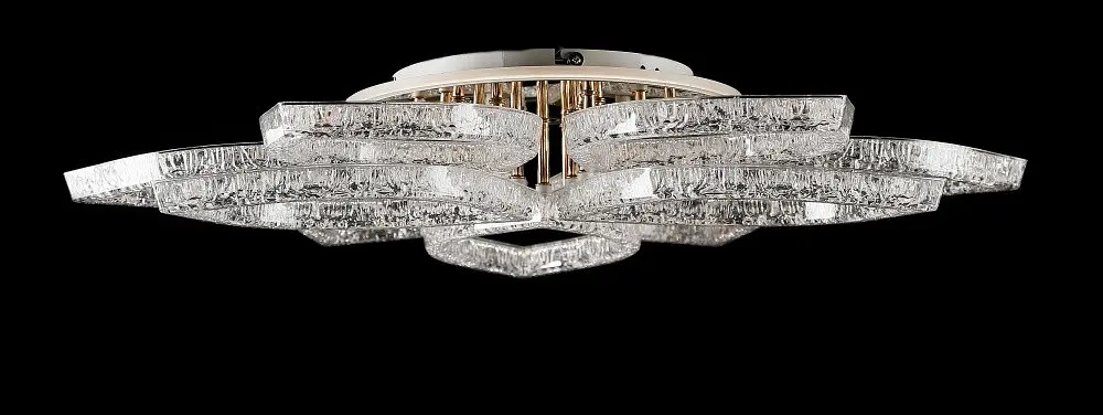 Світлодіодна люстра Splendid Ray LD/9B LED (GD), золото, білий, 120 Вт, від 18-28 м² - фото 4