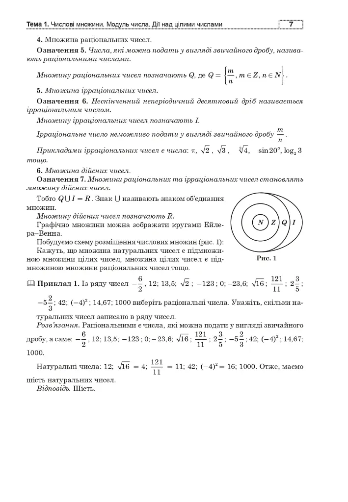 Математика. Алгебра та початки аналізу. ЗНО та НМТ 2026: Комплексне видання. Частина І - Ігор Клочко - фото 6