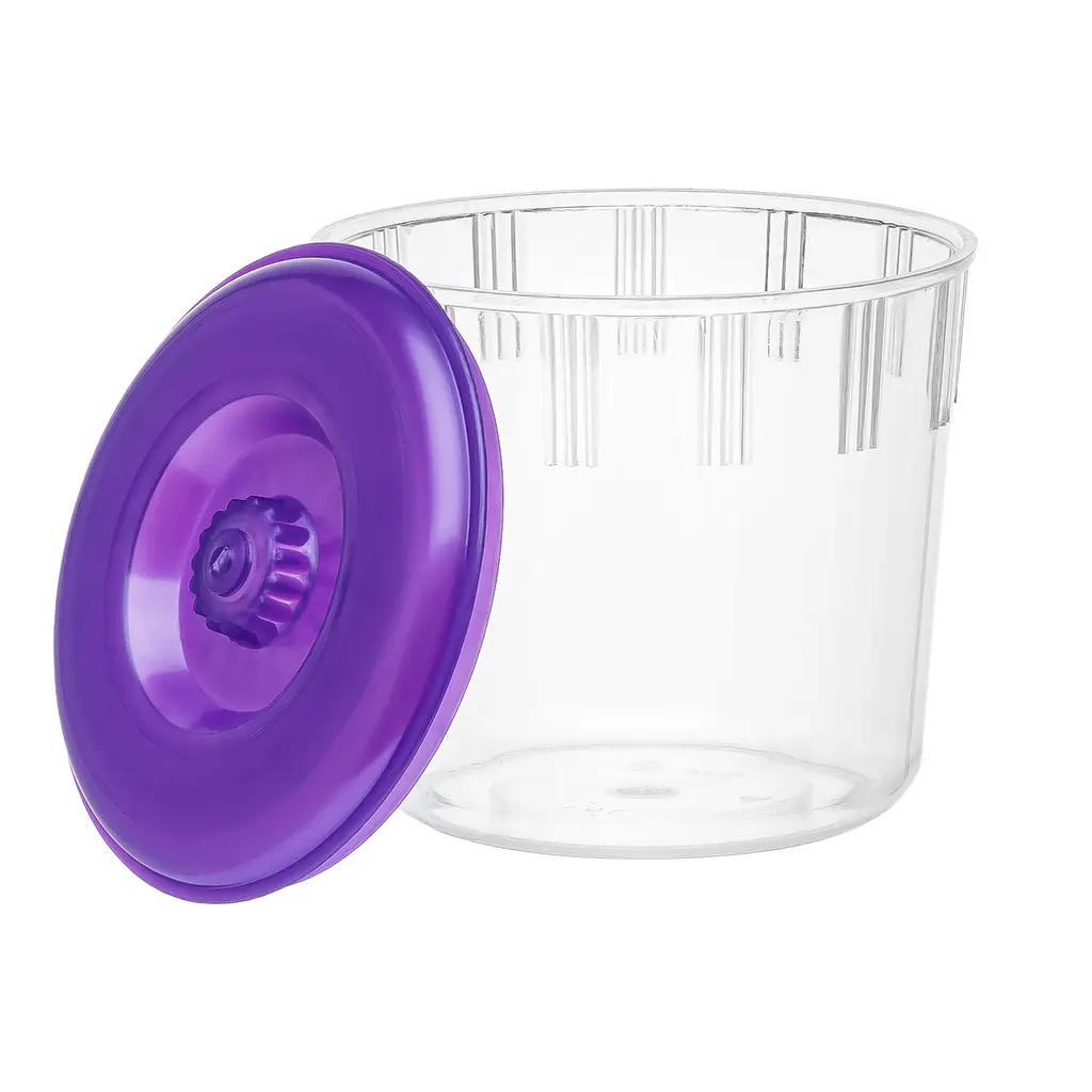 Органайзер ємність контейнер для зберігання сипких продуктів 1 л, набір 5 шт. 88386 - фото 5