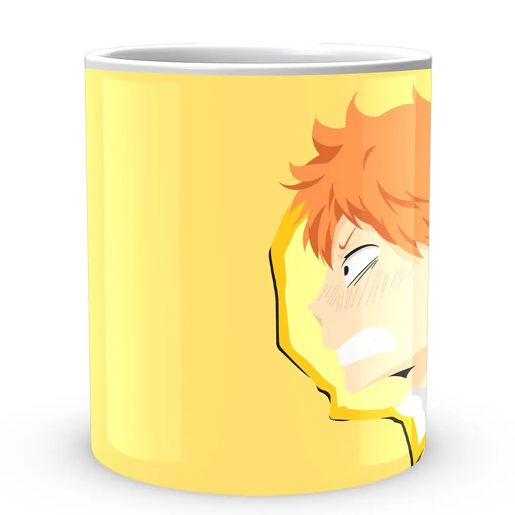 Кухоль GeekLand Haikyu!! Волейбол Хіната HK 001.24 330 мл білий - фото 2