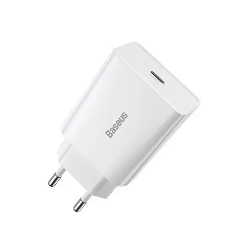 Сетевое зарядное устройство для Baseus Speed Mini Quick Charger 1C 20W EU белый CCFS-SN02
