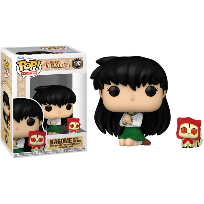 Фигурка Funko Pop Kagome with Kirara InuYasha Кагоме и Кирара Инуяша 10 см (FP IY KK 1592) - фото 2