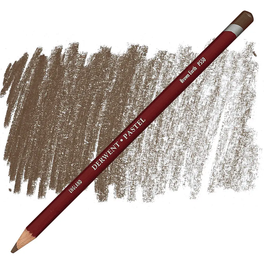 Олівець пастельний Pastel (P550) Земля коричнева Derwent (5028252147378)