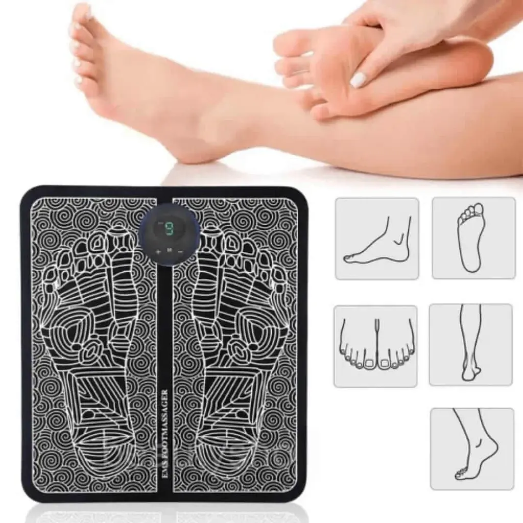 Масажний електричний килимок для ступень і ніг EMS Foot Mat - фото 4