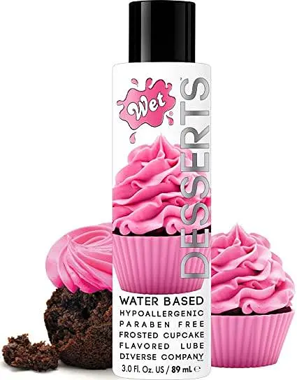 Їстівний лубрикант WET Desserts Frosted Cupcake (капкейк), 30мл