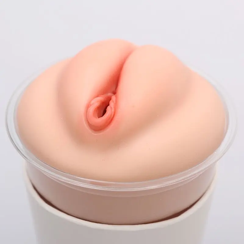 Мастурбатор-вагіна Naked Factory Cup Sleeve V-1, наскрізний - фото 6