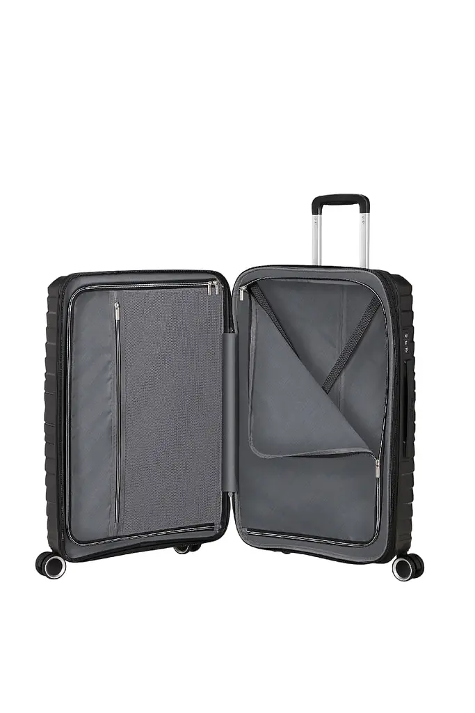 Валіза 67 См American Tourister FLYTWIST SHADOW BLACK 67x45x26(29) MI1*09002 - фото 2