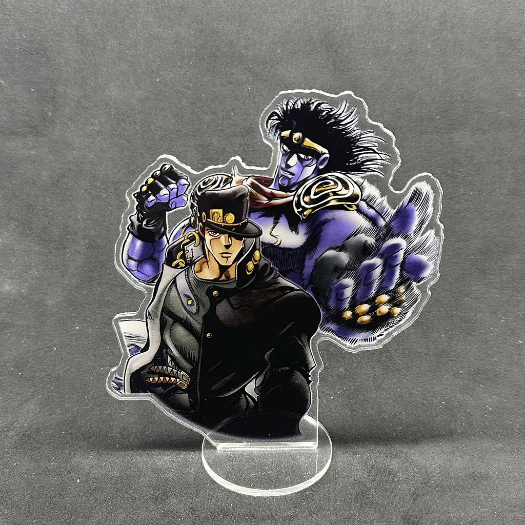 Акрилова колекційна фігурка Аніме: JoJo's Неймовірні пригоди ДжоДжо Джотаро (3) 15 см - фото 2