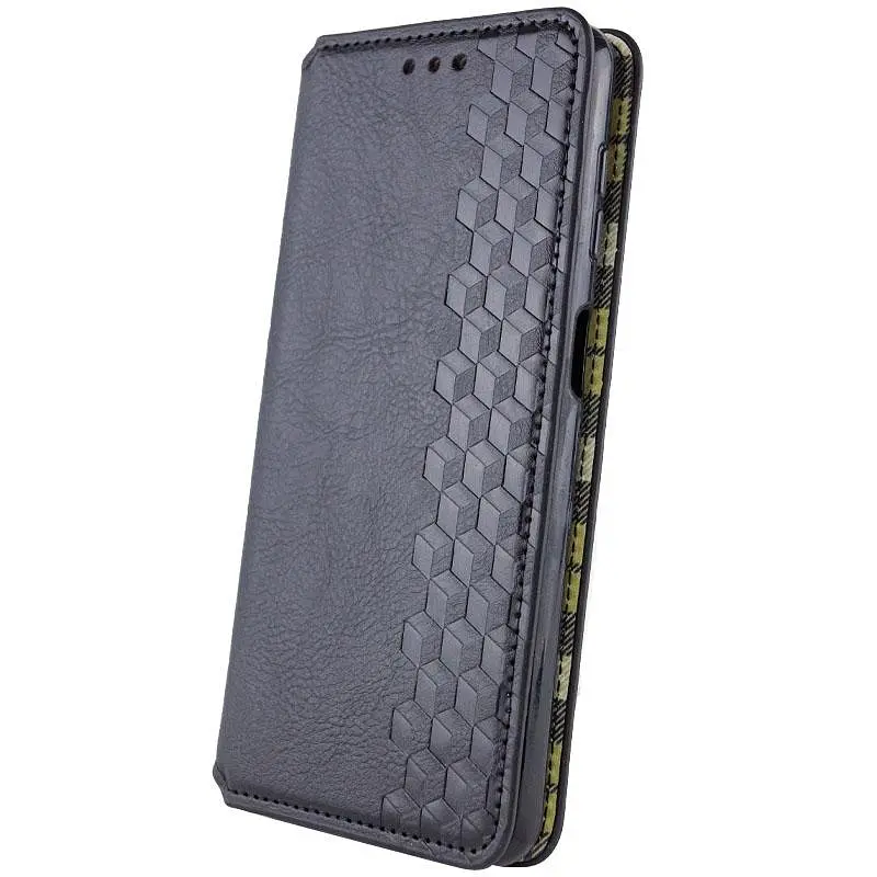 Шкіряний чохол-книжка Getman Cubic (PU) для Samsung Galaxy A07 Чорний - фото 2