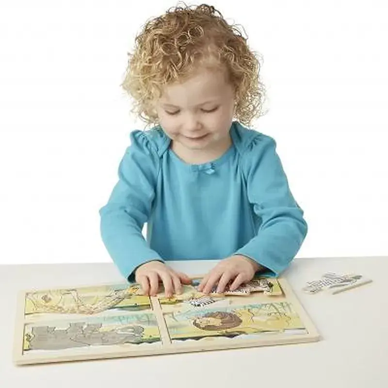 Пазл Melissa&Doug Мега 4 в 1 "Сафарі" (MD9366) - фото 3