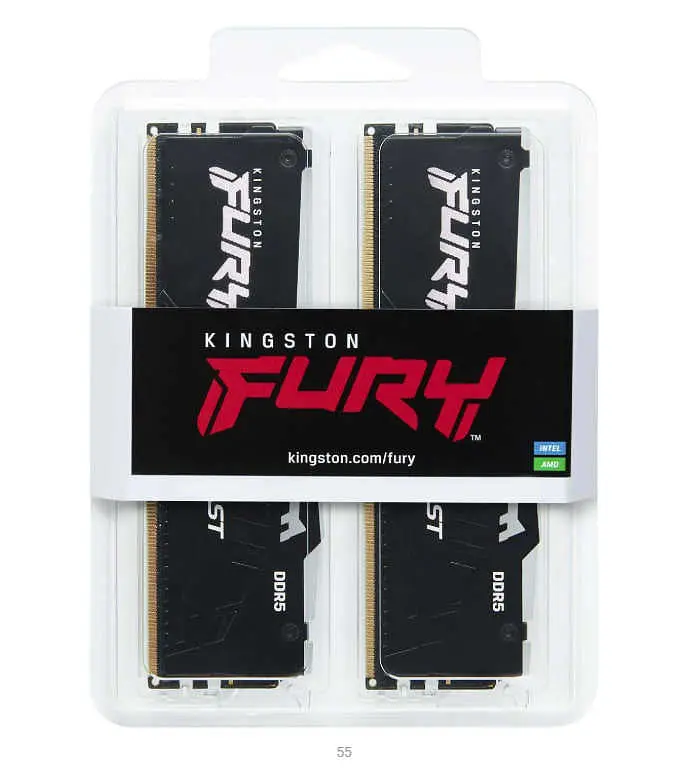 Оперативна пам'ять Kingston FURY 32 GB (2x16GB) DDR5 5600 MHz FURY Beast RGB (KF556C36BBEAK2-32) - фото 4