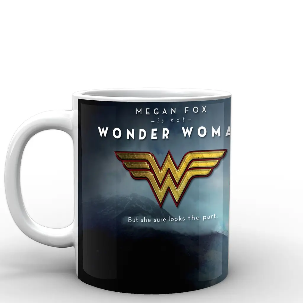 Кухоль GeekLand Чудо-Жінка Wonder Woman Megan Fox WW.02.001.458 330 мл білий - фото 2