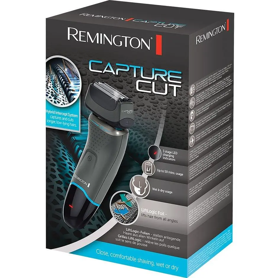 Електробритва Remington чорно-сіра (XF8505) - фото 4