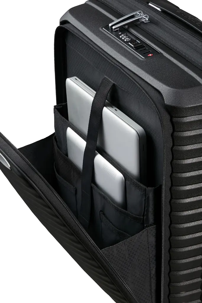 Валіза 55 См Samsonite UPSCAPE BLACK 55x40x23(26) KJ1*09007 - фото 13