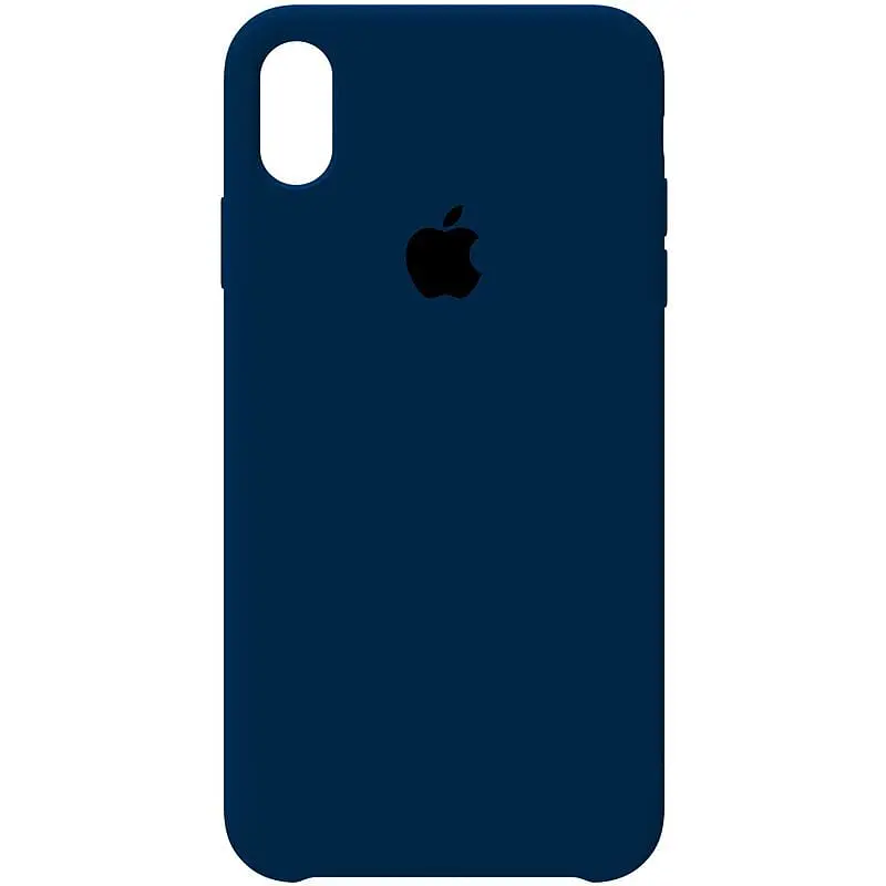 Чохол-накладка Toto Silicone Case Apple iPhone X/XS Cobalt Blue - фото 2
