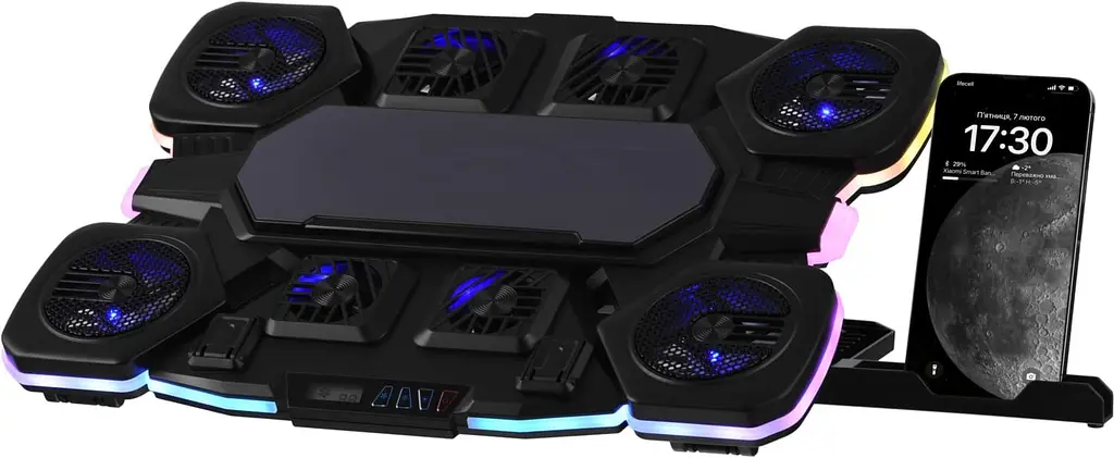 Підставка для ноутбука 2E Gaming CPG-012 Black (2E-CPG-012) - фото 4