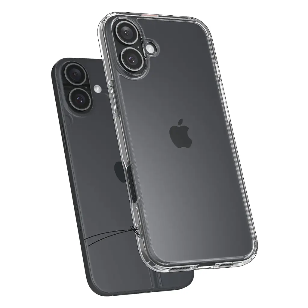 Чохол-накладка Spigen Ultra Hybrid для Apple iPhone 16 Crystal Clear (ACS08197) - фото 7
