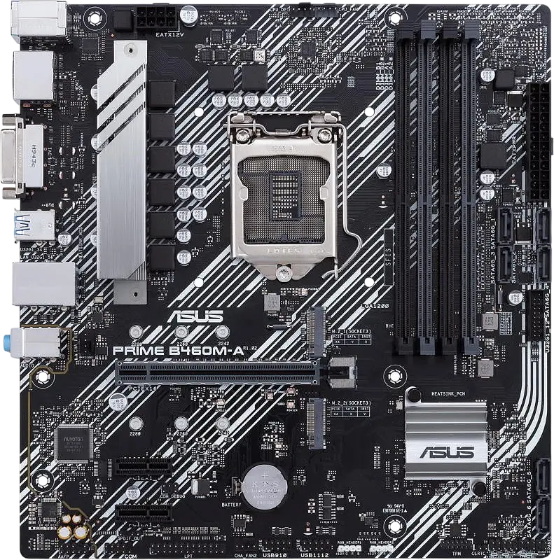 Материнська плата Asus B460M-A Prime LGA 1200 (PRIME B460M-A) Б/В - фото 2