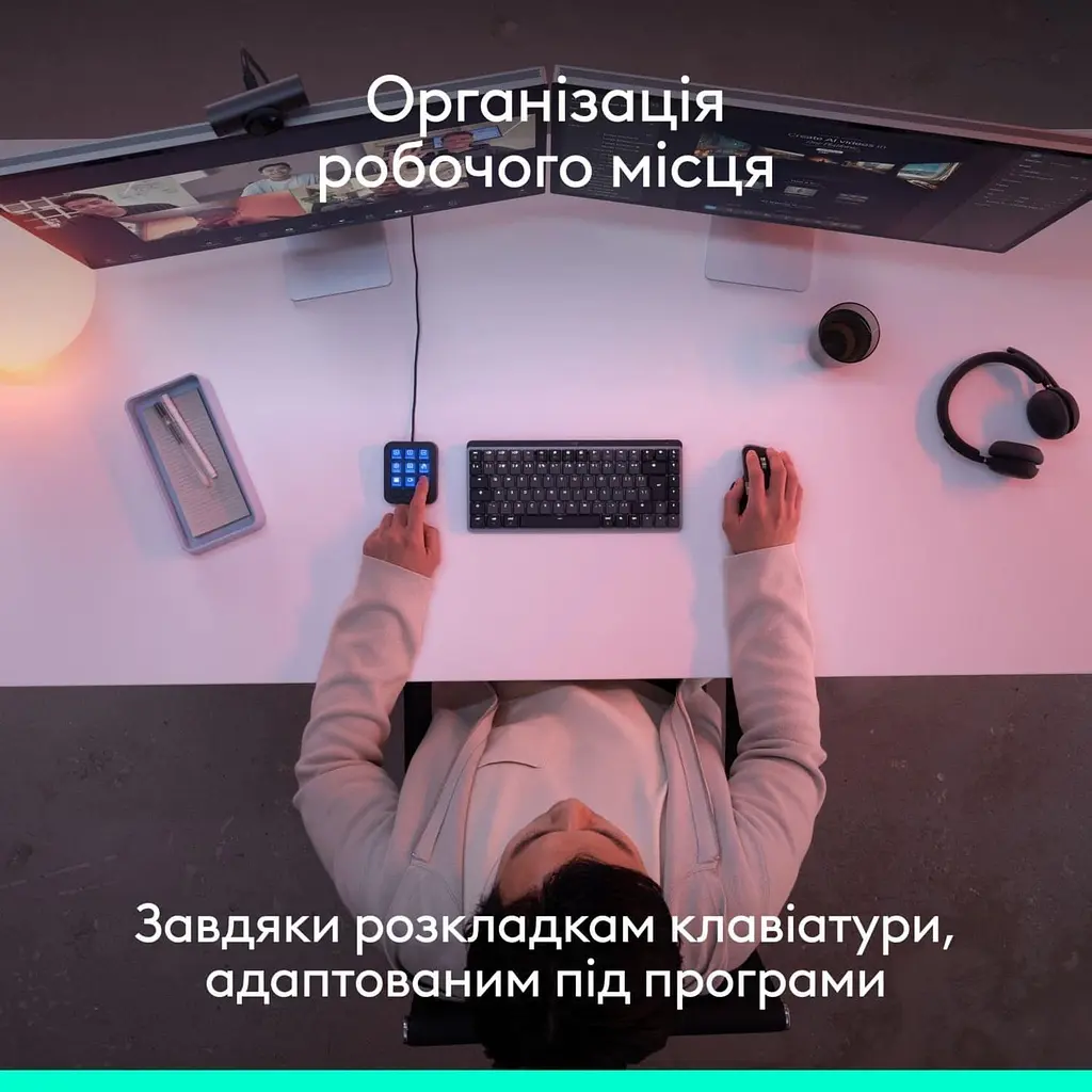 Контролер LOGITECH MX Keypad Graphite - фото 3