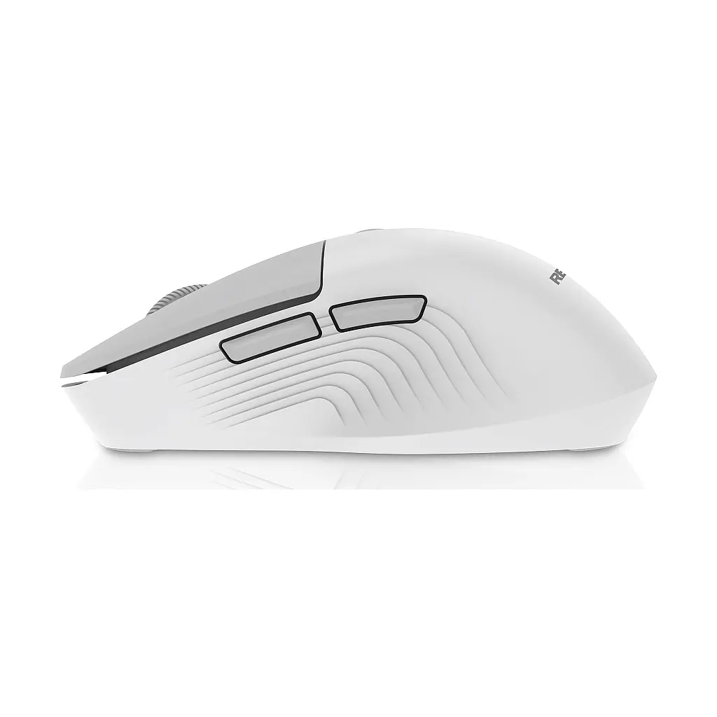 Мишка REAL-EL RM-480W Wireless/Bluetooth White (EL123200050) - фото 5
