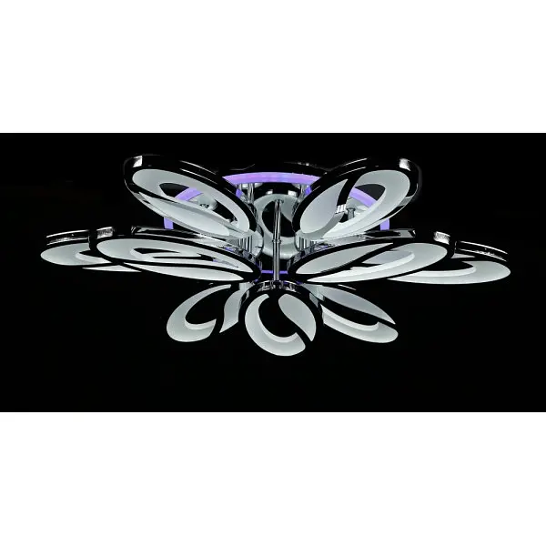 LED люстра світильник з пультом і підсвічуванням Splendid-Ray 30-3981-13 - фото 2