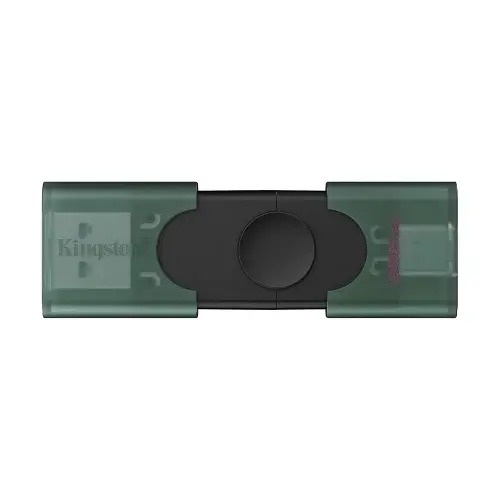 Флеш накопитель USB 256Gb DataTraveler Duo, Green/Black Kingston teh0021095 - фото 2