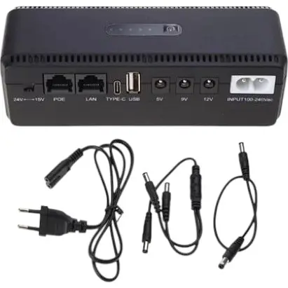 ИБП Yepo Smart DC-UPS 10400mAh DC-5V/9V/12V - фото 2