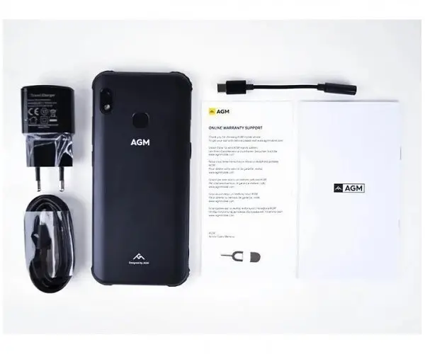 Смартфон AGM A10 4/64GB IP68 чорний - фото 10