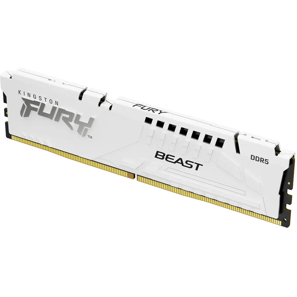 Модуль пам'яті для комп'ютера DDR5 32GB 6000 MHz Beast EXPO White Kingston Fury (ex.HyperX) (KF560C36BWE-32) - фото 3