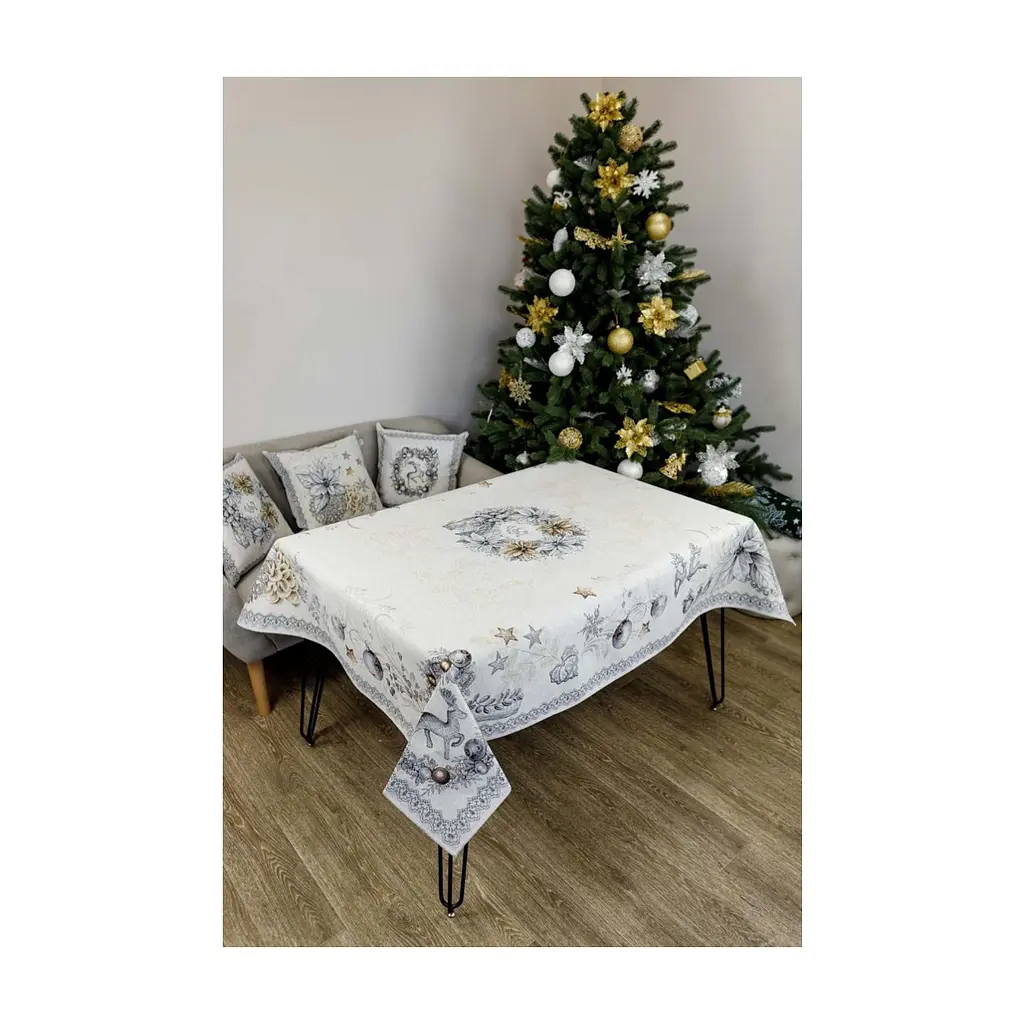 Скатертина Прованс гобеленова SILVER STAR 135х350 см (4823093450080) - фото 6
