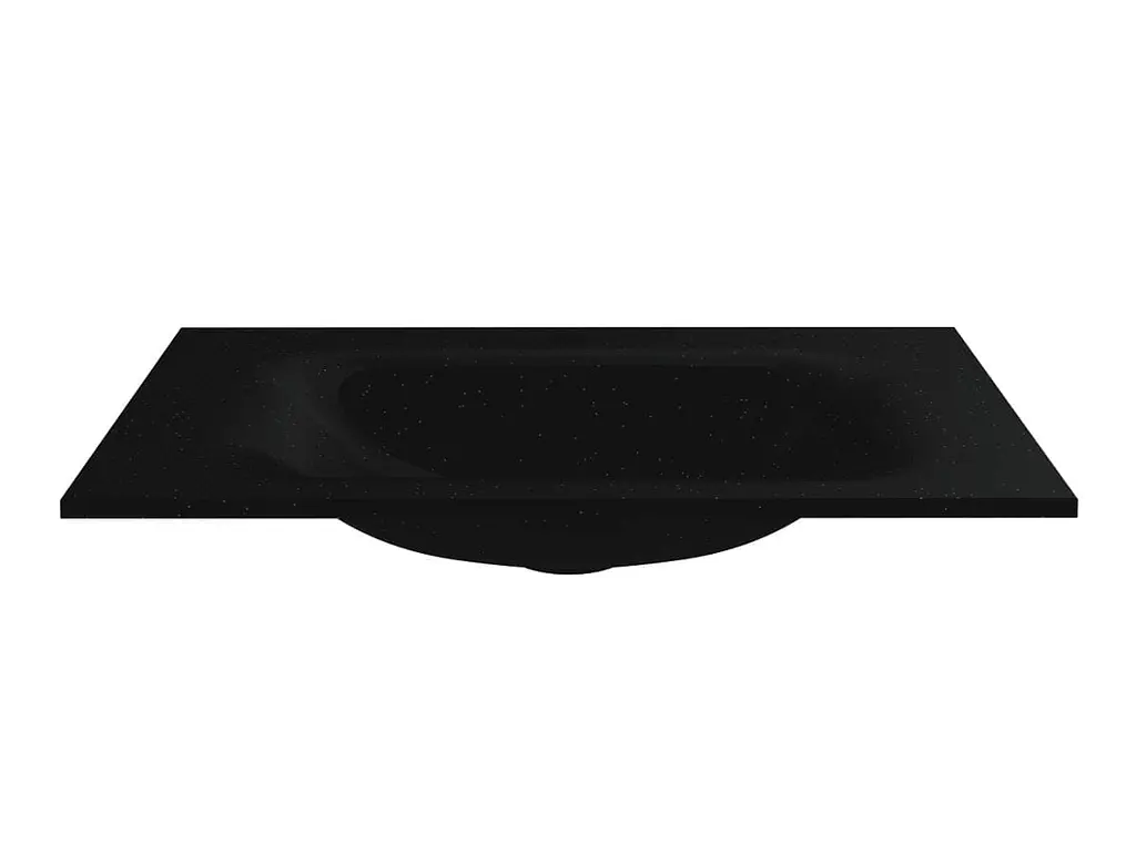Умивальник Miraggio JESSEL 700 BLACK (8813466) Mirasoft, Матовий, Накладний/Врізний, Чорний - фото 4