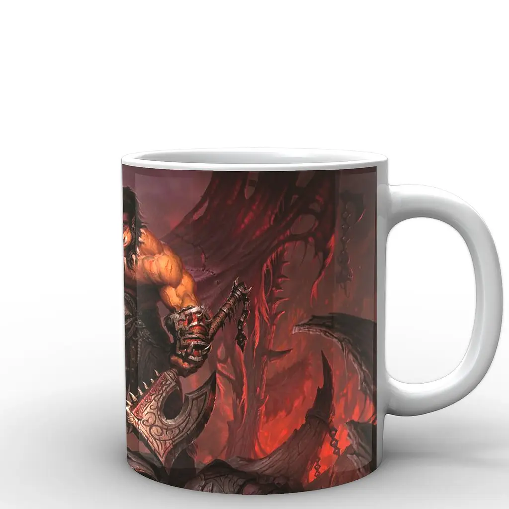 Кухоль GeekLand World of Warcraft фан арт WW.02.06 330 мл білий - фото 3